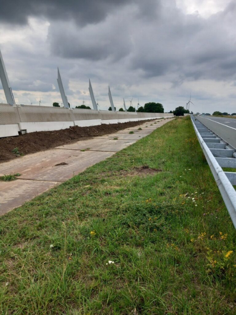 Geluidschermen bij A4