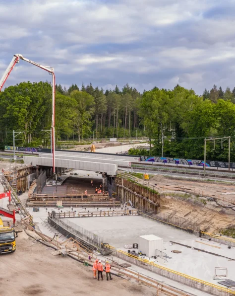 Spoorviaduct Maasbergen