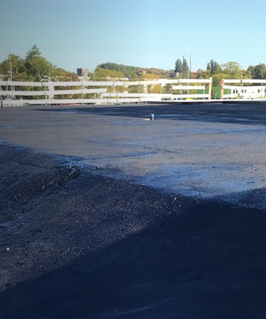 Werk in uitvoering - aanbrengen waterdichting - door ProNed | Dé oppervlakteverbeteraars