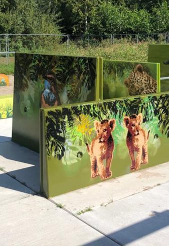 beschermde onderdelen freerunpark